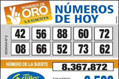 Los Números de Oro de LA GACETA