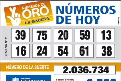 Los Números de Oro de LA GACETA