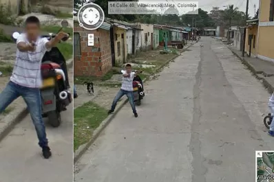 Google Street View debuta en Colombia con imágenes insólitas