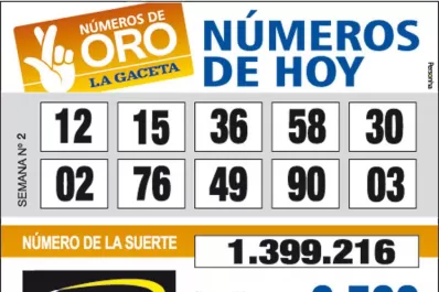 Los Números de Oro de LA GACETA