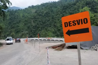 Está cortada la ruta a los Valles en la zona del Fin del Mundo