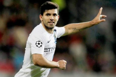 El Kun Agüero fue el argentino destacado en el inicio de la Champions