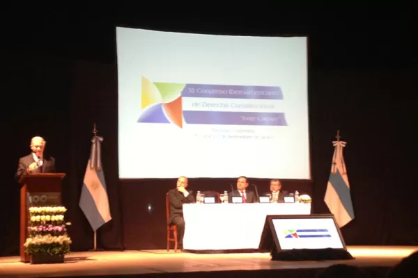 El constitucionalismo iberoamericano delibera en la provincia