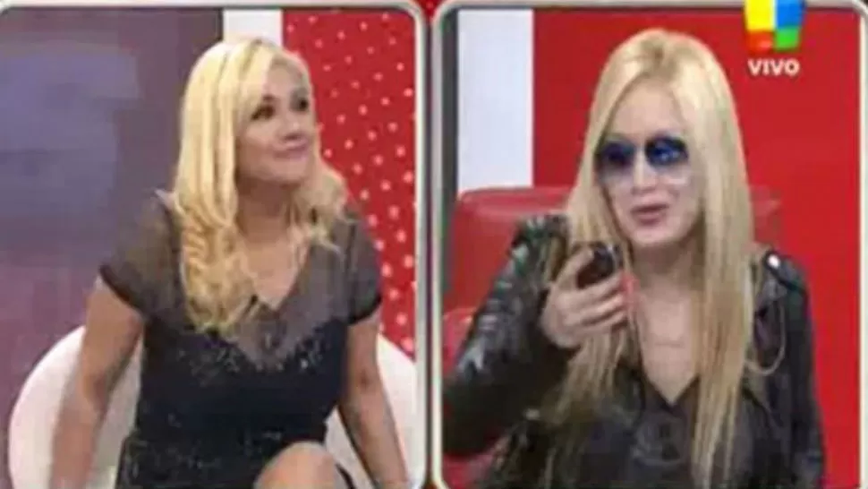 DURO. Gladys vs La princesita, duelo de cantantes. CAPTURA DE VIDEO