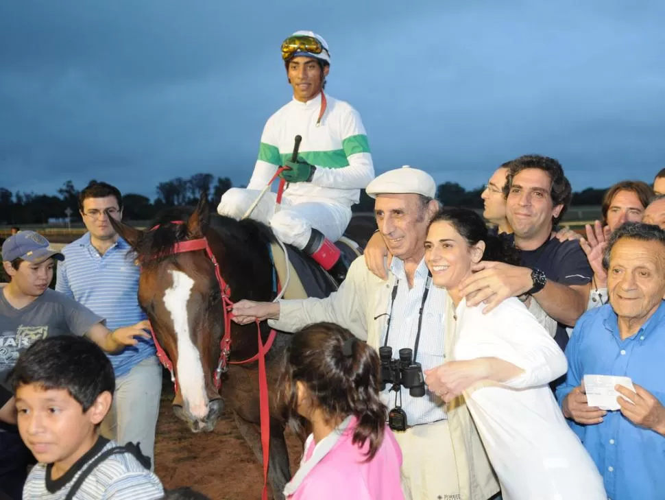 ESTÁ LISTO. Blacky Halo será uno de los animadores del cotejo de 2.200 metros. 