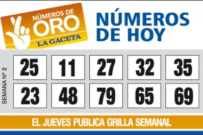 Los Números de Oro de LA GACETA