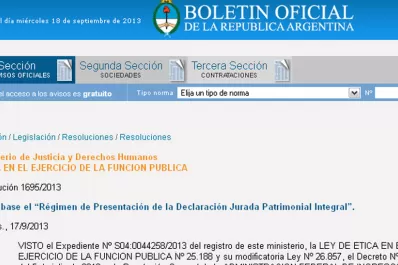 Los funcionarios podrán declarar menos bienes en sus declaraciones
