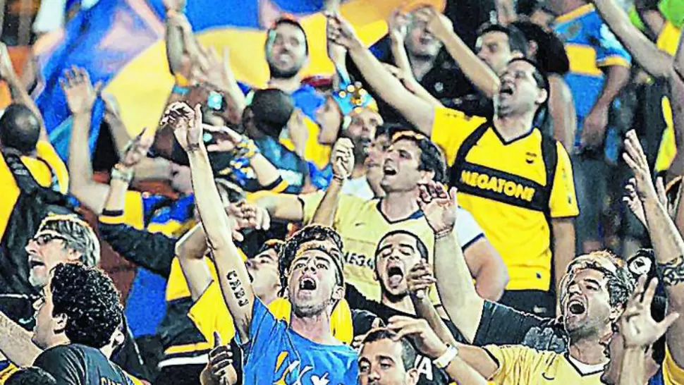 VEDADOS. Los hinchas de Boca no podrán ir al Monumental al Superclásico.