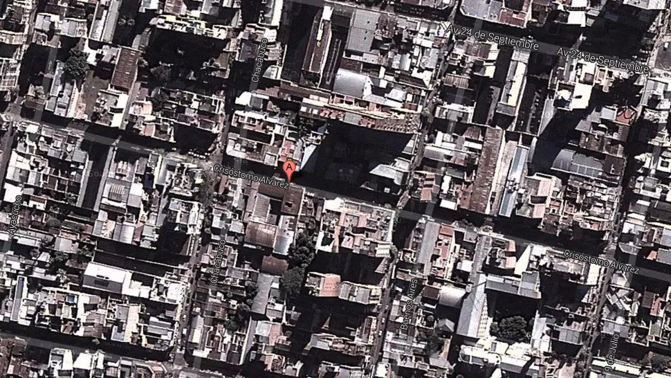 MISTERIO. La Policía caratuló la causa como muerte dudosa. CAPTURA GOOGLE MAPS