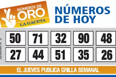Los Números de Oro de LA GACETA