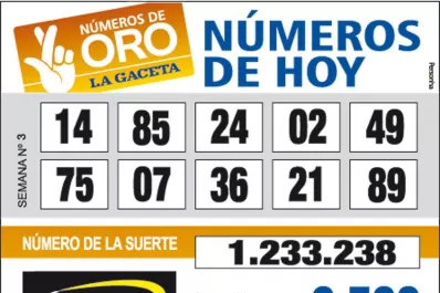 Los Números de Oro de LA GACETA