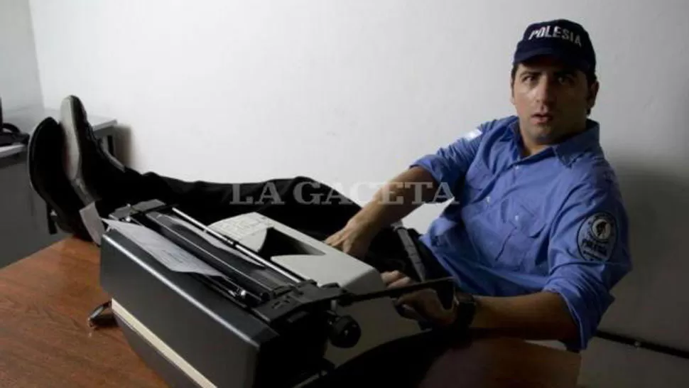 APLAUDIDO. El oficial Gordillo. FOTO GENTILEZA DE DANIEL ALBERTO DELEO