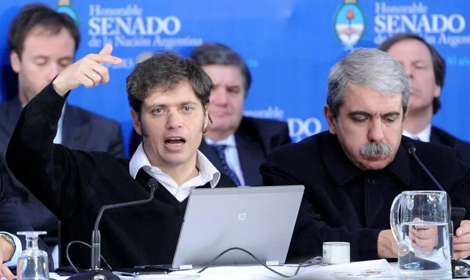  SENADO. Axel Kicillof, secretario de Política Económica, defiende el proyecto de Presupuesto del Gobierno. TELAM