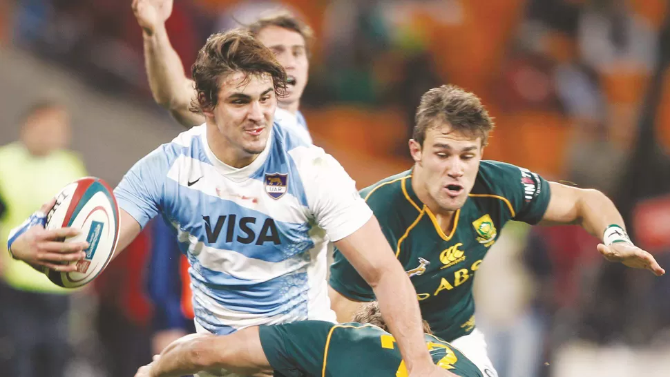 FUTURO. El tercera línea argentino debutó en esta Rugby Championship e impresionó al cuerpo técnico del club londinense. FOTO TOMADA DE SUN.COM.NA