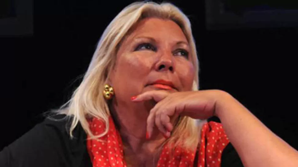 OBSERVACIÓN. Elisa Carrió dijo que el Gobierno fomentó una fiesta populista. FOTO TOMADA DE CRONISTA.COM