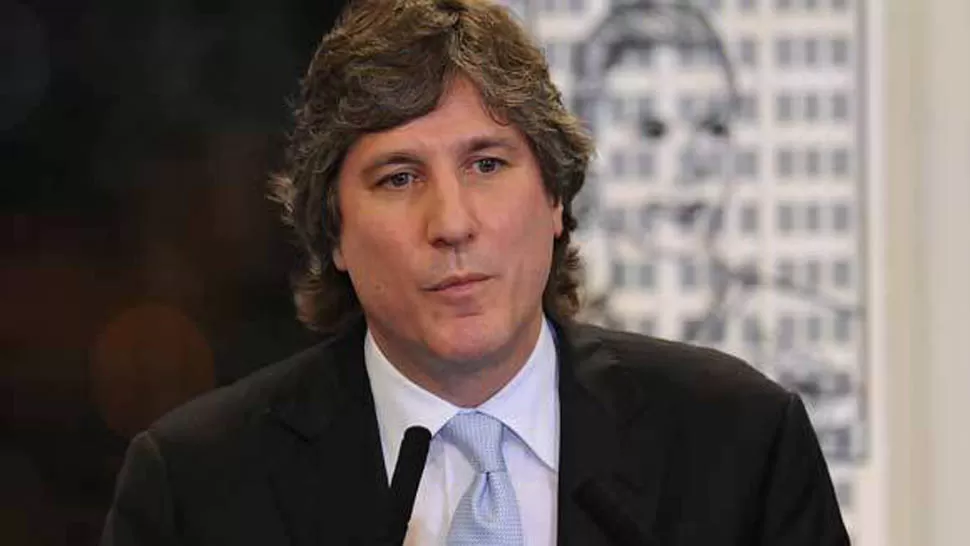 SATISFECHO. Boudou saludó la “pluralidad de la ley” que entra hoy en vigencia. FOTO TOMADA DE CRONISTA.COM