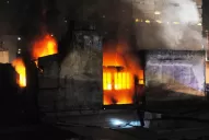 La solidaridad ayudó a extinguir las llamas