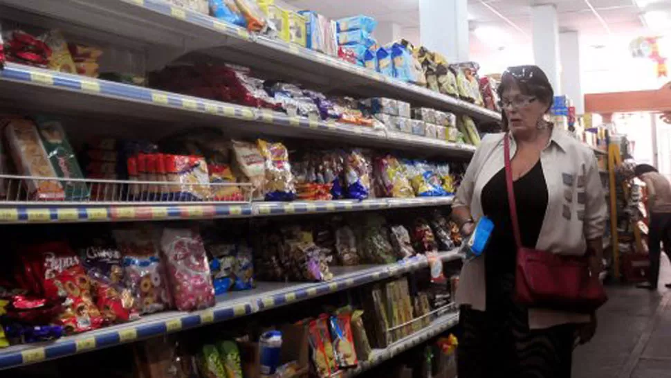 ESTABILIDAD. Para el Indec, los alimentos subieron 1% en octubre. LA GACETA