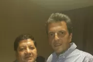 El Mellizo Orellana se abrazó a Massa