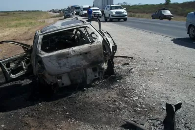Murieron cinco personas en un choque en Rosario de la Frontera