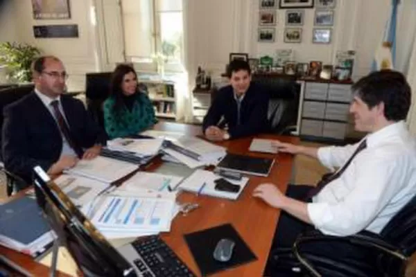 Mitin de legisladores tucumanos en la Rosada