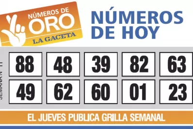 Los Números de Oro de LA GACETA