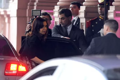 La vuelta de Cristina Kirchner a la Casa Rosada, en fotos