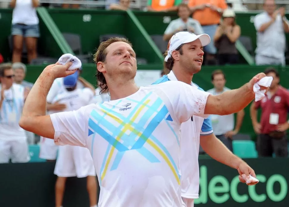 CASI UN EX JUGADOR. David Nalbandian jugará mañana y el sábado sendas exhibiciones frente al español Rafael Nadal. 