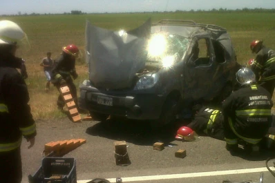 Choque en la nueva traza de la ruta 38: un muerto y dos heridos