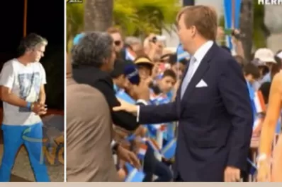 Quiso entrevistar a los reyes de Holanda y terminó detenido