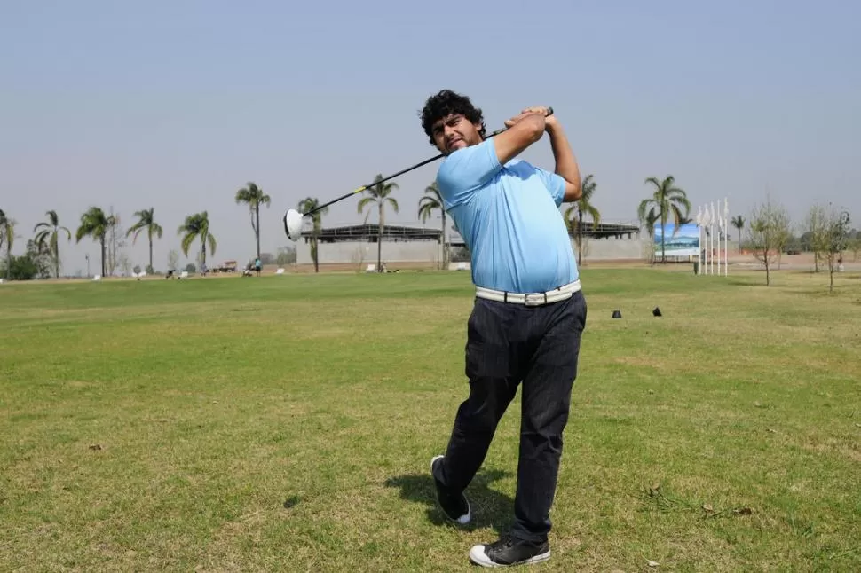 NUEVA OPORTUNIDAD. Ledesma juega en el PGA Tour Latinoamérica. 