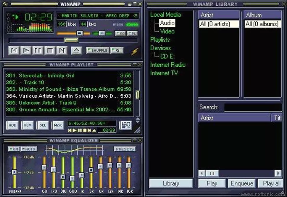 DESPEDIDA. El servicio de Winamp dejará de funcionar en diciembre. 