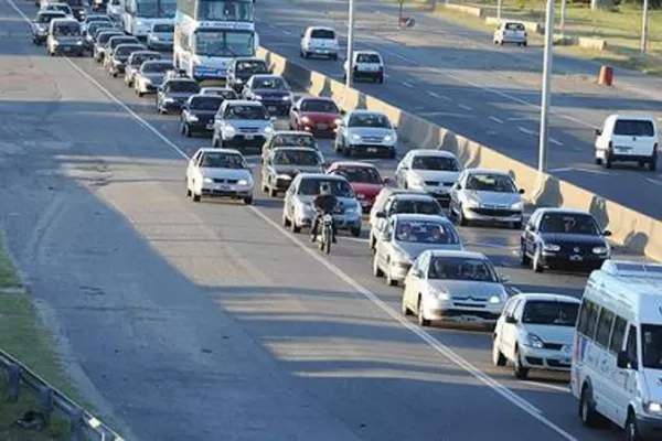 Más de 1 millón de personas salieron a disfrutar del fin de semana largo