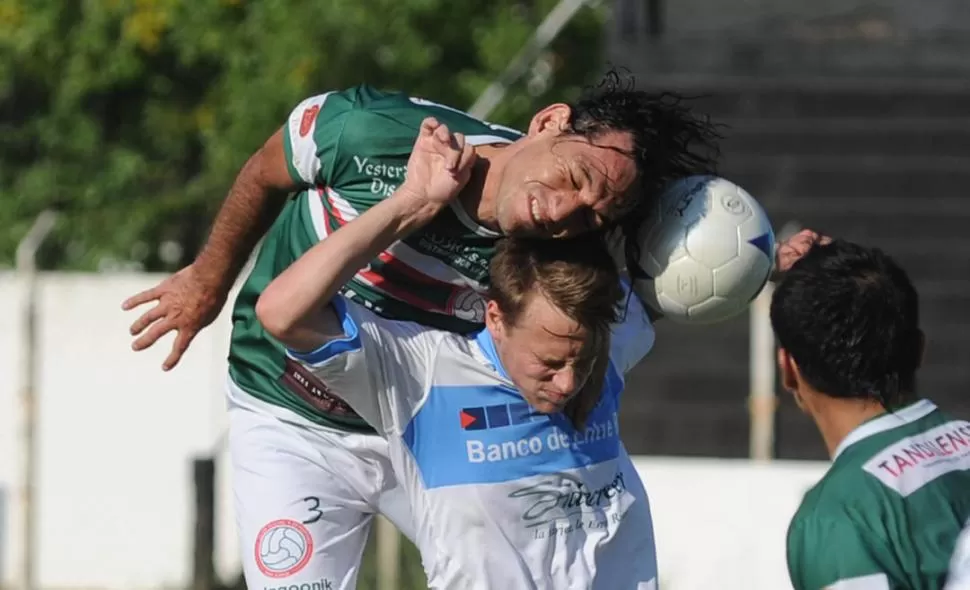 JUEGA. Franco Zambrano se recuperó y podrá jugar mañana para San Jorge. 