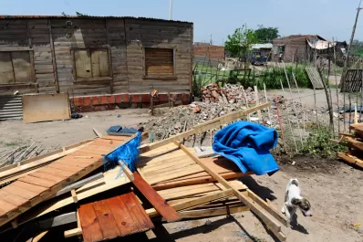 En el barrio de Barbarita, algunos vecinos tendrán que empezar de cero