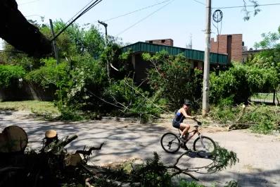 Por la tormenta, aún quedan 5.000 familias sin energía eléctrica en sus casas