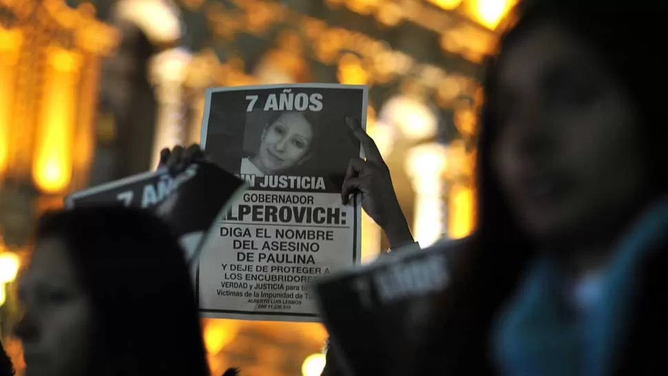 PASARON 7 AÑOS. Alberto Lebbos, padre de Paulina, reclamó ser recibido por la Presidenta. ARCHIVO LA GACETA / FOTO DE DIEGO ARÁOZ