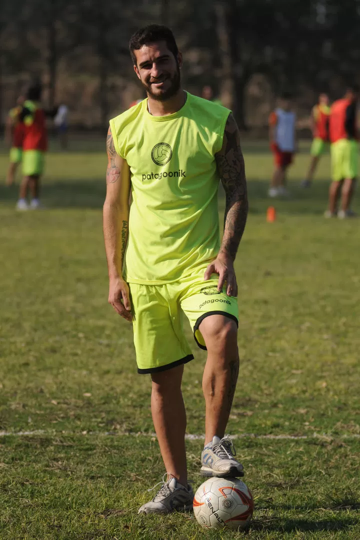 CARTA DE GOL. Jesús Vera estará desde el arranque en San Jorge. 