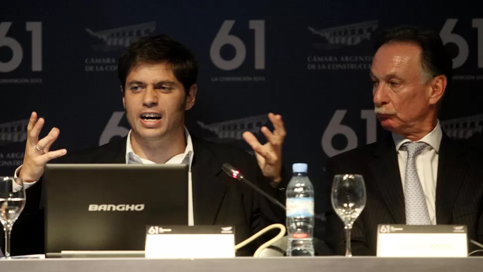 COMPARACIÓN. El ministro Kicillof recordó que en 2003 teníamos un poco más de 13.000 empresas en el sector y en 10 años se duplicaron. DYN 