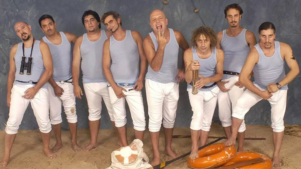 BANDA ORIGINAL. Los integrantes de La Bersuit, aún con Gustavo Cordera (centro). FOTO TOMADA DE INFOBAE.COM