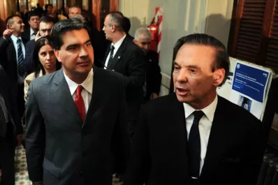 Capitanich acordó pautas de trabajo con senadores