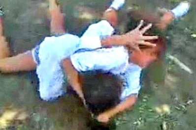 Filmaron una brutal pelea entre dos alumnas santiagueñas