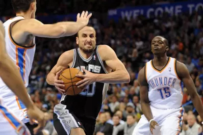 Los Thunder cortaron el invicto de los Spurs