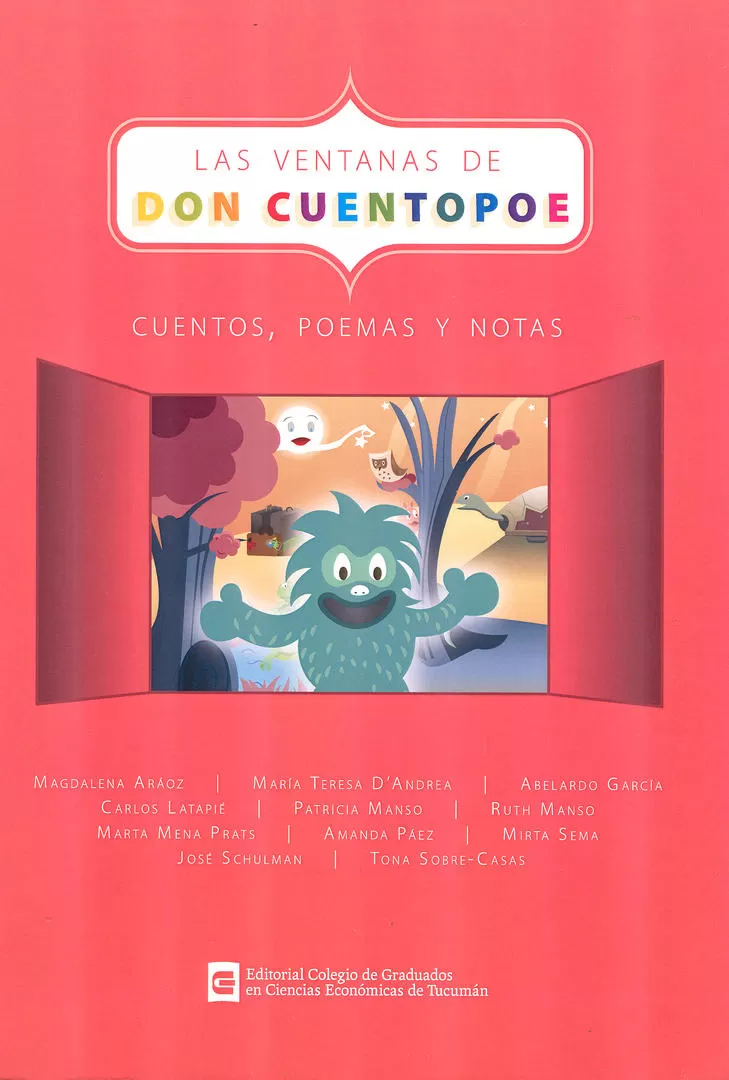 PORTADA. El libro tiene cuentos, poemas y ensayos ilustrados. 