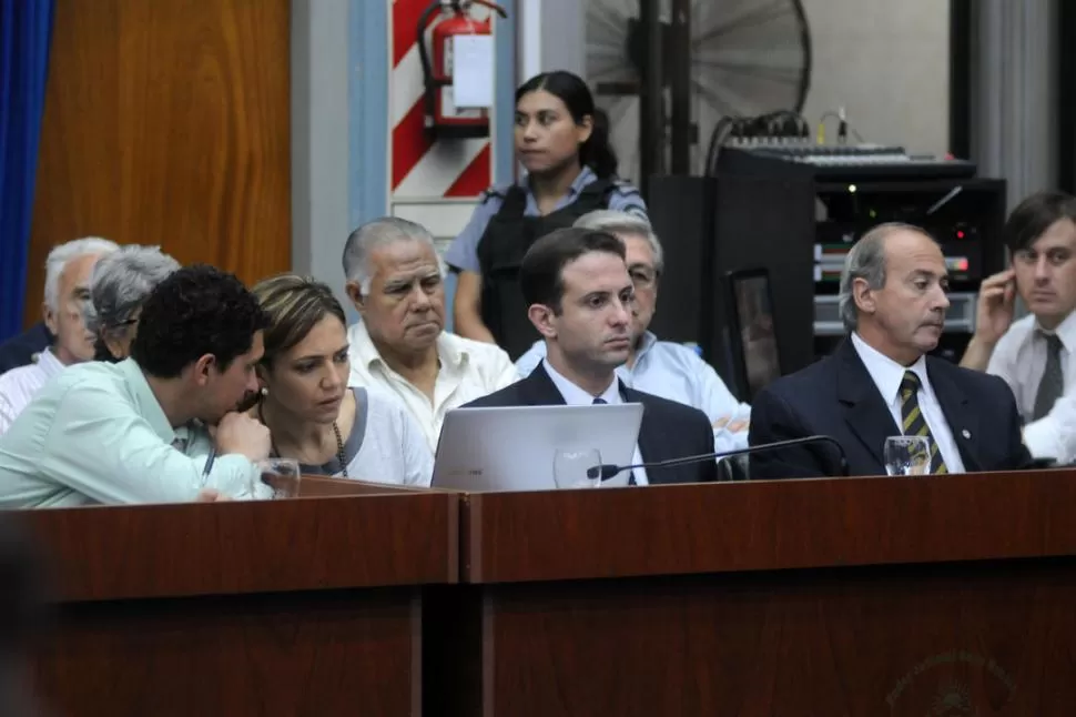 CRÍTICAS. Bertini y Lo Pinto lideran la defensa de la mayoría de los acusados.  LA GACETA / FOTO DE INéS QUINTEROS ORIO