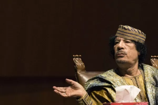 El harén oculto de Kadafi, ese monstruo sexual de Libia