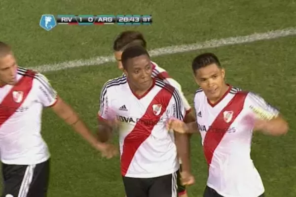 Con un gol en contra, River lse impuso a Argentinos