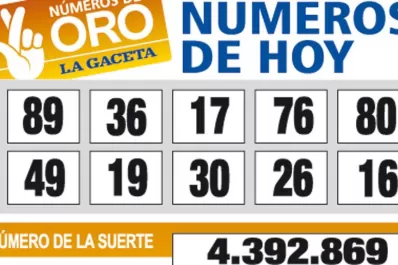 Los Números de Oro de LA GACETA