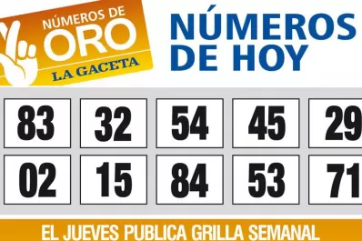 Los Números de Oro de LA GACETA
