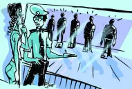 La joven trans reconoció a los policías